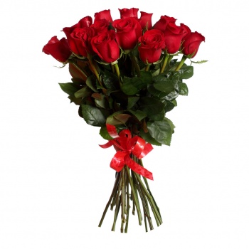 Букет из 21 красной розы